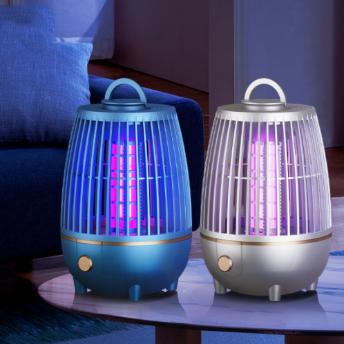 Lampe anti-moustique LED Home Photocatalyst USB Tueur de moustiques champignon (gris argenté) SH701A328-07