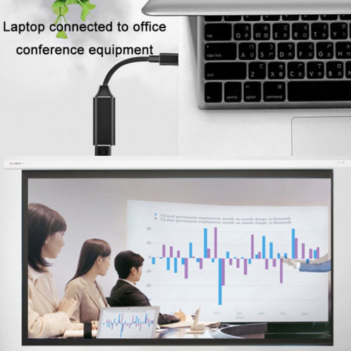 Type-C USB3.1 au convertisseur HDMI HD 4K (noir) SH101A1152-06