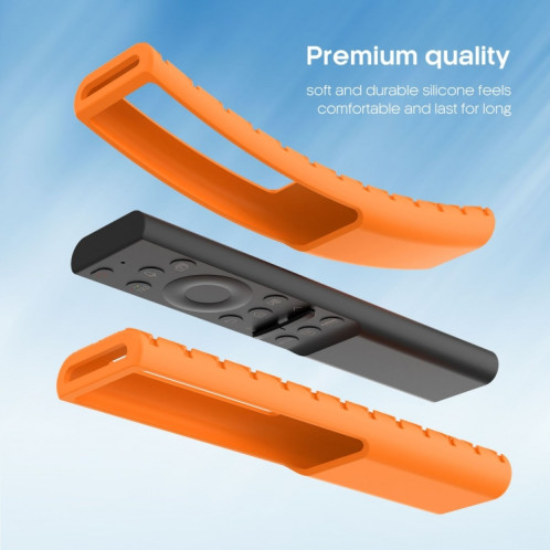Couverture en silicone de télécommande TV pour Samsung Bn59 Series (Rouge) SH401A203-06