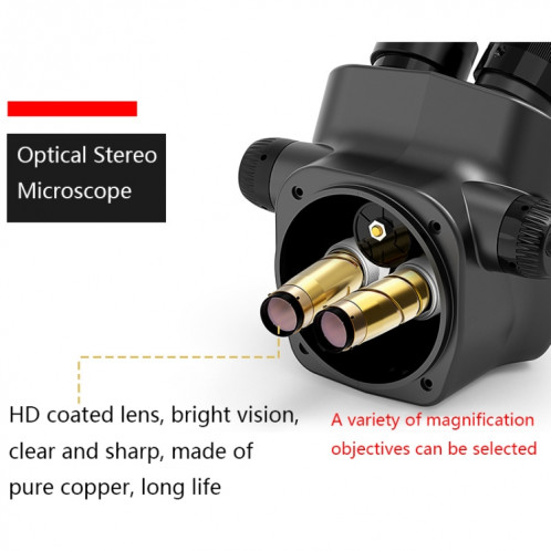 Kaigexin 7-50x Microscope zoom continu haute définition haute définition (7050T) SK801A1807-06