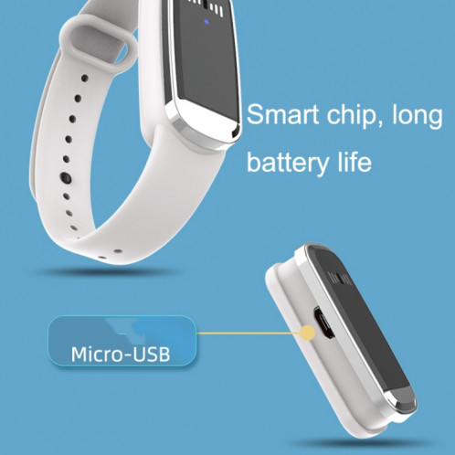 M70 Ultrasonic Mosquito Repellent Bracelet Outdoor Mosquito Repellent(White) SH101B305-06