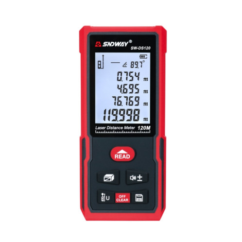 SNDWAY SW-DS120 LASER LASER LASERFinder Infrarouge Laser Ruler, Distance: 120m SS82041383-07