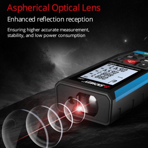 SNDWAY H-D100A LASER LASER LASERFinder Instrument de mesure infrarouge, Distance: 100m SS8403935-07