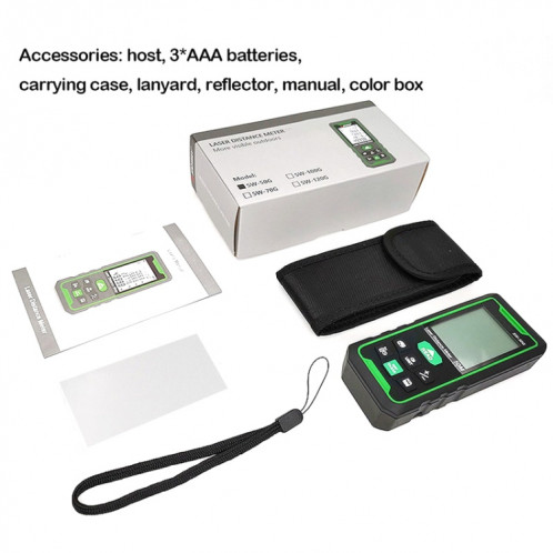 SNDWAY SW50G Green Green Laser Greenferfinder, Distance: 50m SS87011848-07