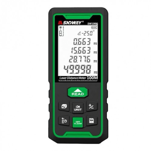 SNDWAY SW100G Green Green Laser Green LaserFinder, Distance: 100m SS87031652-07