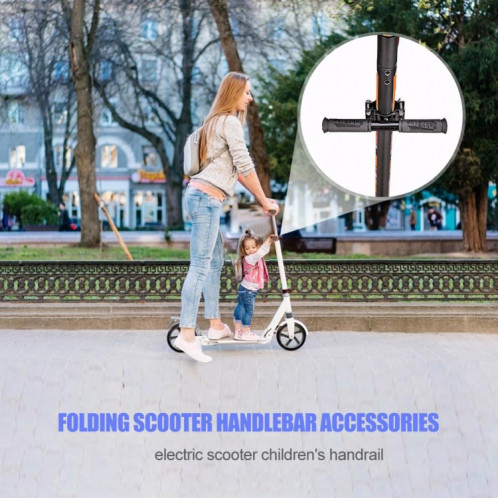 Scooter électrique Enfants universels d'accoudoir d'accoudoirs fixes d'accoudoirs fixes (noir) SH101A553-06