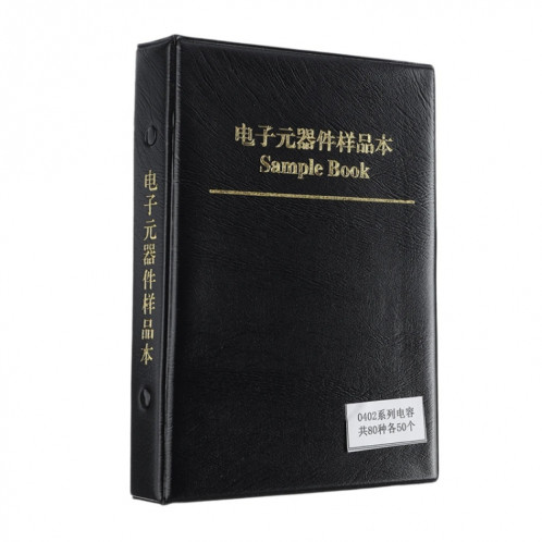 Livre d'échantillon électronique électronique de composant électronique SMD Condacitor (80 types 50 chacun) SH401A1586-07