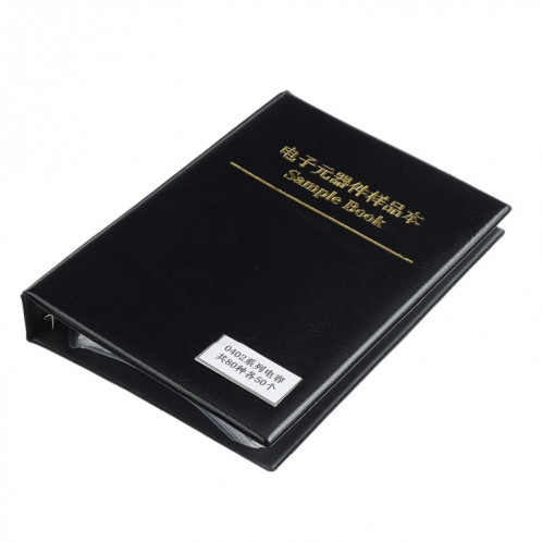 Livre d'échantillon électronique électronique de composant électronique SMD Condacitor (80 types 50 chacun) SH401A1586-07