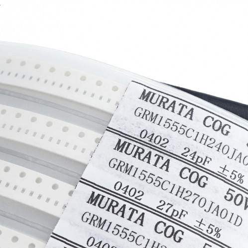 Livre d'échantillon électronique électronique de composant électronique SMD Condacitor (80 types 50 chacun) SH401A1586-07