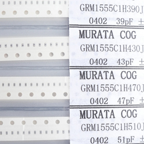 Livre d'échantillon électronique électronique de composant électronique SMD Condacitor (80 types 50 chacun) SH401A1586-07