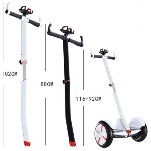 Poignée de levier à main rétractable et étendu de voiture pour Ninebot Mini Pro (Noir) SH401B663-07