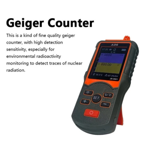 JLDG HOME HOME LNDUSTRATION DÉTECTEUR DE RADIATION DE RADIATION GEIGER (Paquet de carton) SH101A1410-05