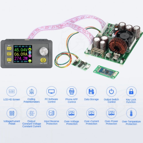 DPS5020 50 V / 20A Module de courant réglé à la tension réglable de la tension CNC DC SH04011827-07
