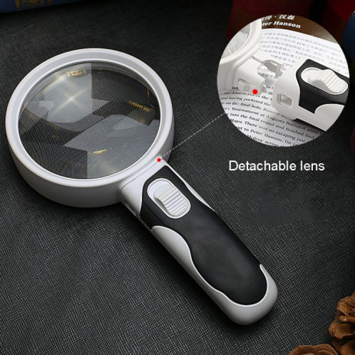 77350B maintien à la main avec réparation de lecture de lumière LED 10 fois la loupe SH2811500-06
