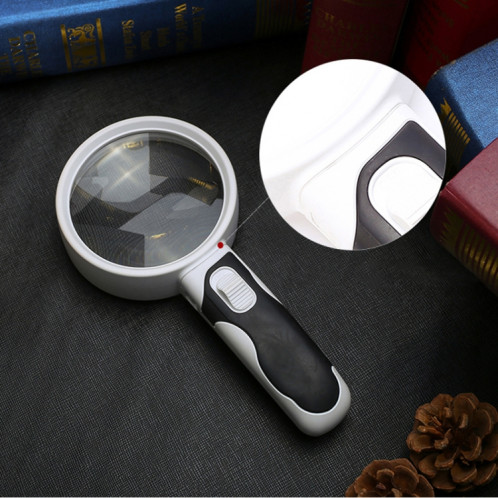 77350B maintien à la main avec réparation de lecture de lumière LED 10 fois la loupe SH2811500-06