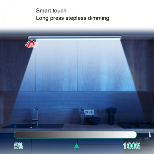 Armoire LED Corps Humain Induction Lampe Home Smart 3 Couleur Veilleuse, Longueur: 30cm (Rechargeable) SH503B39-06