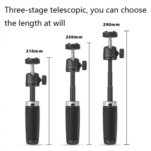 Aochuan mt-08 télescopique pliage mini-trépied selfie SA29871715-07