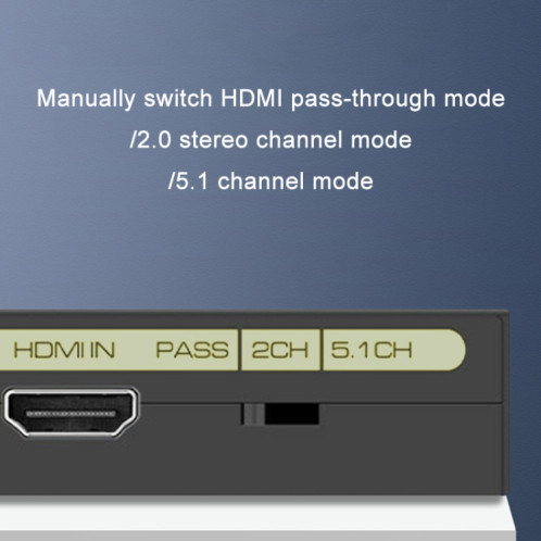SPIRTTEUR AUDIO HDMI TO OPTICE HD 4K SH3009247-06
