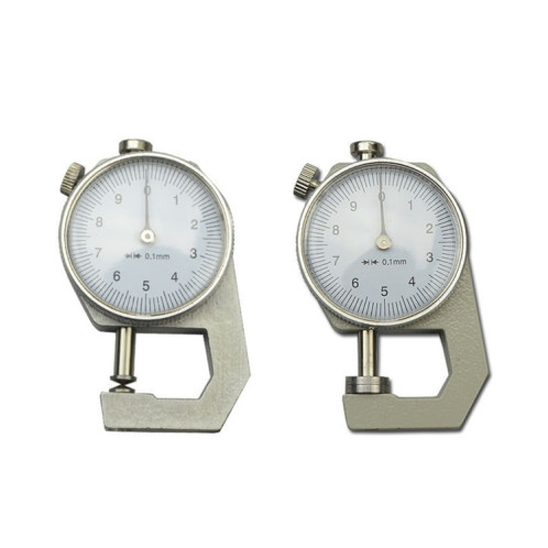 0-10 mm d'épaisseur de cadran jauge en cuir en cuir épaisseur d'épaisseur Tester, modèle: tête pointue SH10021907-05