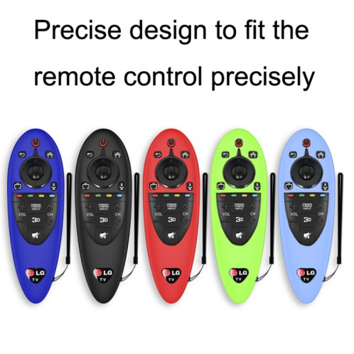2 PCS Remote Contrôle de protection en silicone à poussière pour la télécommande LG AN-MR500 (rouge) SH201C426-05