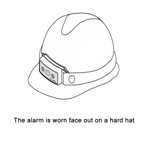 ETCR Non-contact High Voltage Alarm Ellectrician Test Pen, Model: ETCR1880 For Helmet SE30031462-06