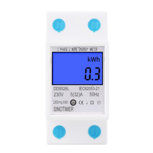 DDS528L Détraveuse Affichage Home Phases Rail Energy Metter 5-32A (230V 50Hz) SS001A1933-07