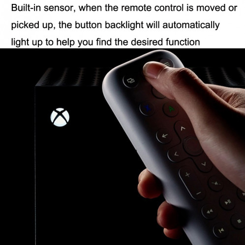 8Bitdo Backlit Key Media Remote Control pour Xbox, Style: Version longue (noir) S83801215-07