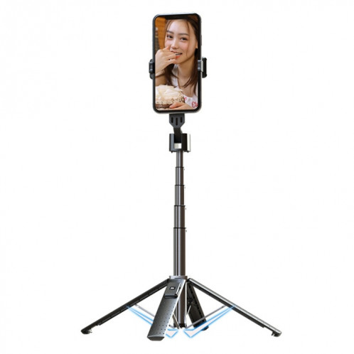Trépie du selfie télescopique Bluetooth Téléphone en direct Téléphone mobile, haut: 102 cm (alliage d'aluminium) SH43011989-07