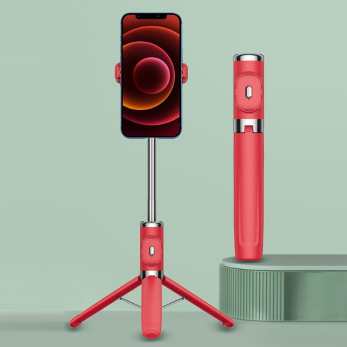 Renfort intégré Keel Live Desktop Bluetooth Mobile Selfie Stick (China Red) SH901C784-06