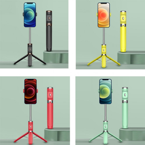 Renfort intégré Keel Live Desktop Bluetooth Mobile Selfie Stick (Lemon jaune) SH901D350-06
