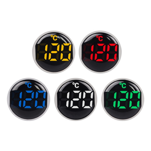 Sinotimer-20-199 degrés Celsius Small Temperature Afficher Indicateur (ST16C-03 Bleu) SS501C861-07