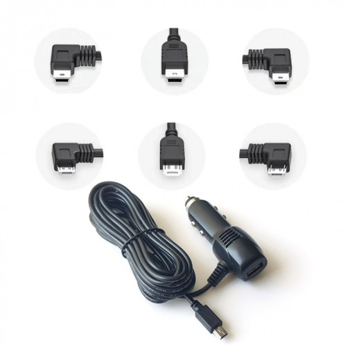 2 PCS CHARDER CHARGEUR FACT LIGNE DE PROPRITION DU DRÉGAGE, Style: 1A + 2A (mini tête droite) SH801B895-07