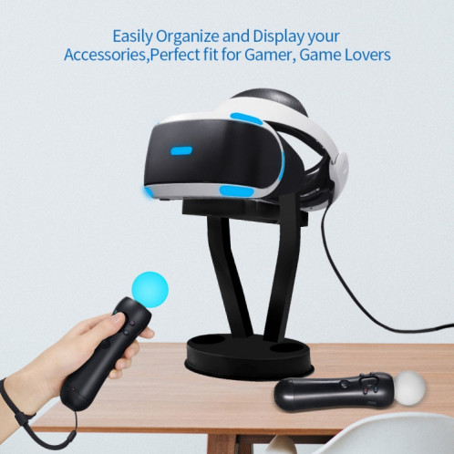 JYS-OC002 VR Bracket Desktop Storage Rack pour Oculus Quest 2 (noir) SH101B210-07