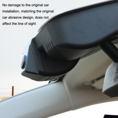 R860 Écran WIFI 1080p Enregistreur de conduite caché Double Records (Noir) SH602A1231-07