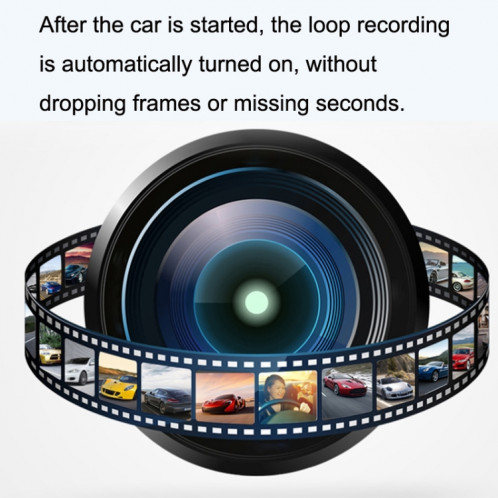 KG210 1080P WIFI Hidden HD Voice Prompt Car Recorder, Style: Single Len SH8801399-07
