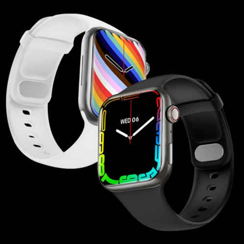 HD7Max 1,9 pouce Smart Watch multifonctionnel imperméable avec fonction NFC (blanc) SH801A1919-07