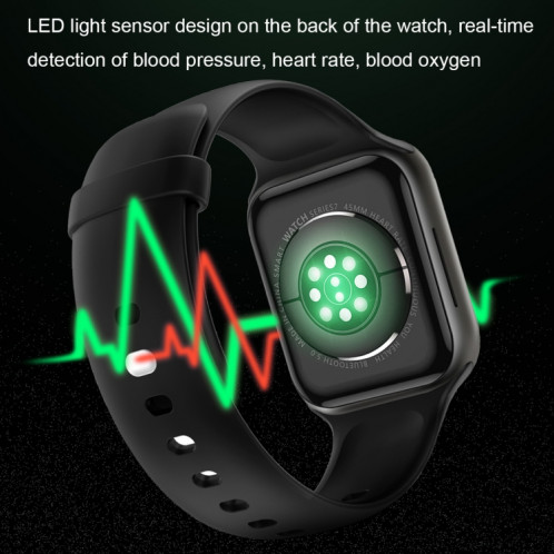 HD7Max 1,9 pouce Smart Watch multifonctionnel imperméable avec fonction NFC (blanc) SH801A1919-07