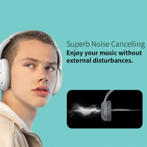 EDIFIER W820NB BLUETOOTH WIRESS NORTUSS Annule Sports Music Sports Music (Gray) SE901B706-07