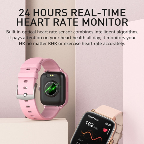Prêter la surveillance de la fréquence cardiaque Y22 Smart Bluetooth Watch, couleur: or SL02031763-07