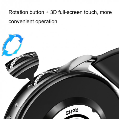 Wearkey Y22 1,32 pouce Bluetooth appelant la montre intelligente avec bouton rotatif (rose) SW501A1418-07