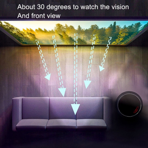 Rideau de projection HD anti-léger en métal pliant, taille: 110 pouces 16: 9 250x140cm frontière noire punch SH0020550-07
