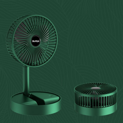 Ventilateur pliant portable ventilateur debout au sol rétractable, style: plug in (vert) (vert) SH1404513-07