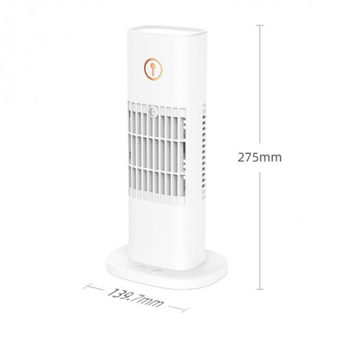 D3 Home USB Air refroidisseur Ajouter le ventilateur de la tour de bureau à eau Éventail d'humidification Spray (blanc) SH101B71-07