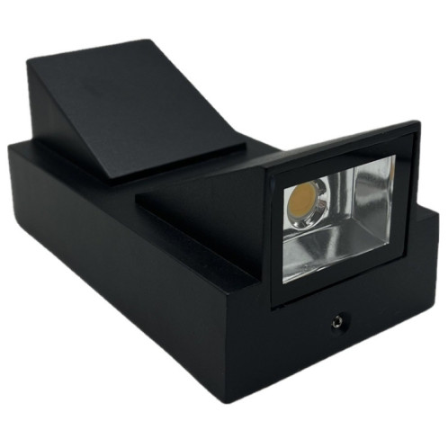 Lumière murale imperméable carrée extérieure, puissance: double k 12W (blanc) SH502B1304-07