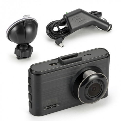 KG390 Enregistreur de conduite TS Stream WIFI HD à écran IPS de 3 pouces, Style :, Trier par couleur: Enregistrement unique SH850118-07