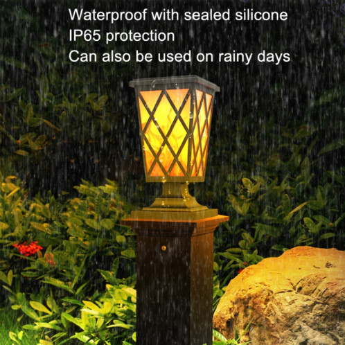 Stigmatisation solaire Lampe à flammes Garden LED LED LEDRESSAPE LED (N260C) SH101A104-07