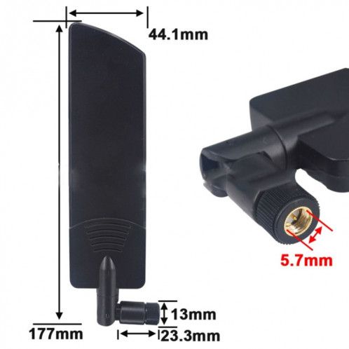 5G NetCom Netcom Black Plastic Signal Signal Strong High Gain Antenne SH4037628-06