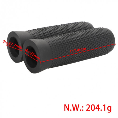 COUVERTURE DE CAR MAIN SILICONE 1 paire pour NineBOT ES1 / ES2 / ES3 / ES4 (noir) SH4102571-05