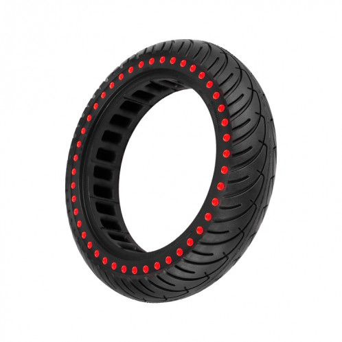 Pneu en nid d'abeille à points de couleur de 8,5 pouces pour Xiaomi Mijia M365 / M365 Pro / 1s (rouge) SH501A488-06