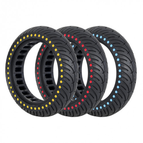 Pneu en nid d'abeille à points de couleur de 8,5 pouces pour Xiaomi Mijia M365 / M365 Pro / 1s (rouge) SH501A488-06